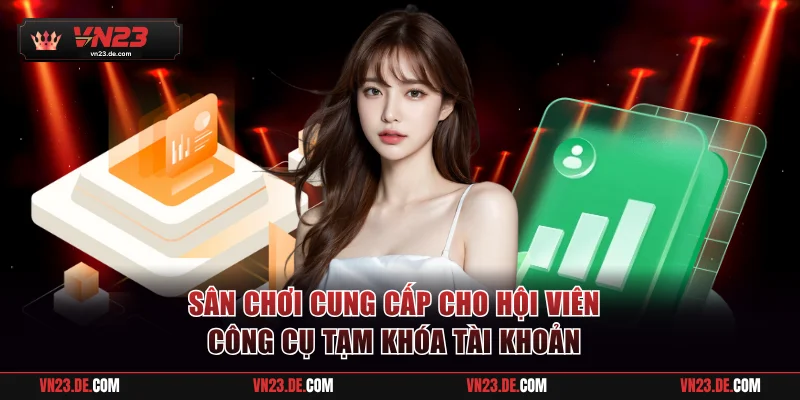Sân chơi cung cấp công cụ tạm khóa tài khoản