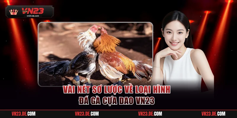Vài nét sơ lược về loại hình đá gà cựa dao VN23