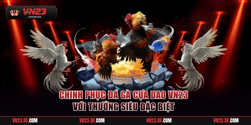 Đá gà cựa dao VN23